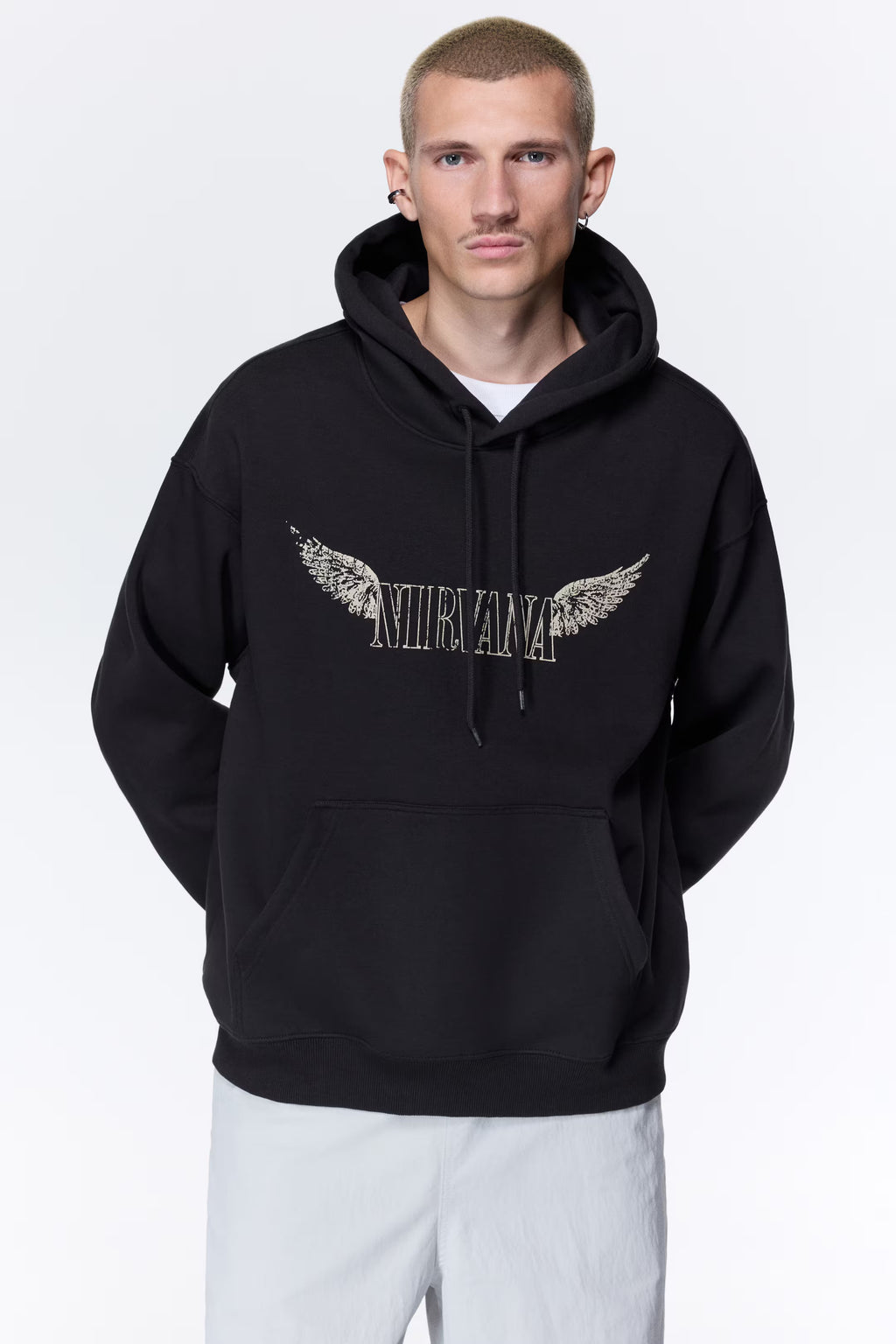 Loose Fit Printed hoodie
