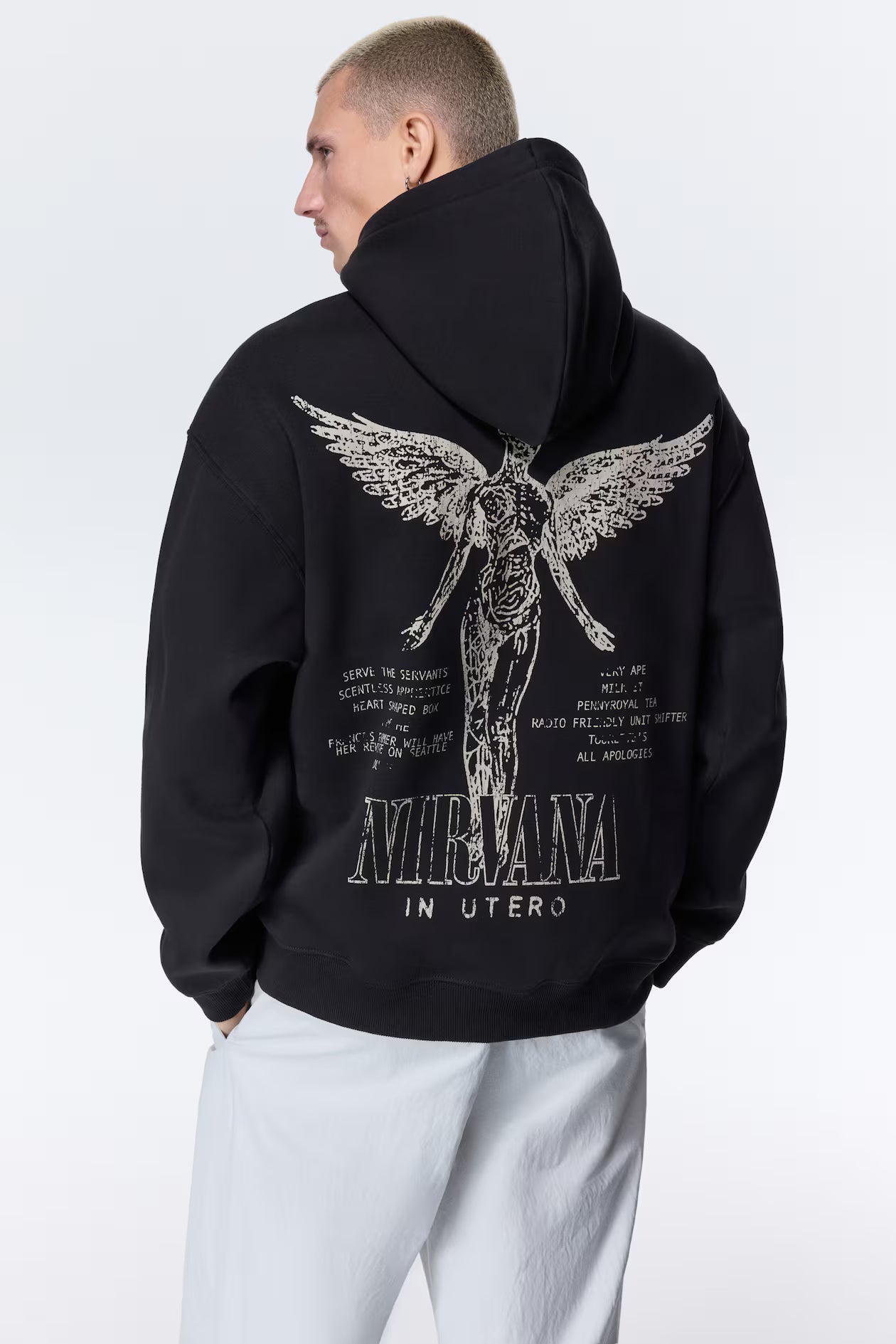 Loose Fit Printed hoodie