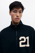 Loose Fit Zip-top sweatshirt