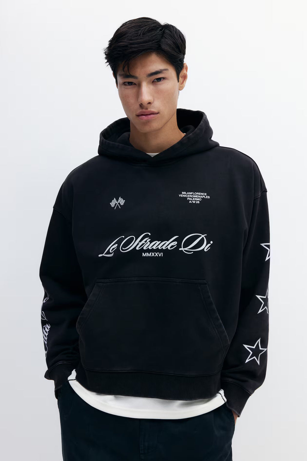 Oversized Fit Washed hoodie