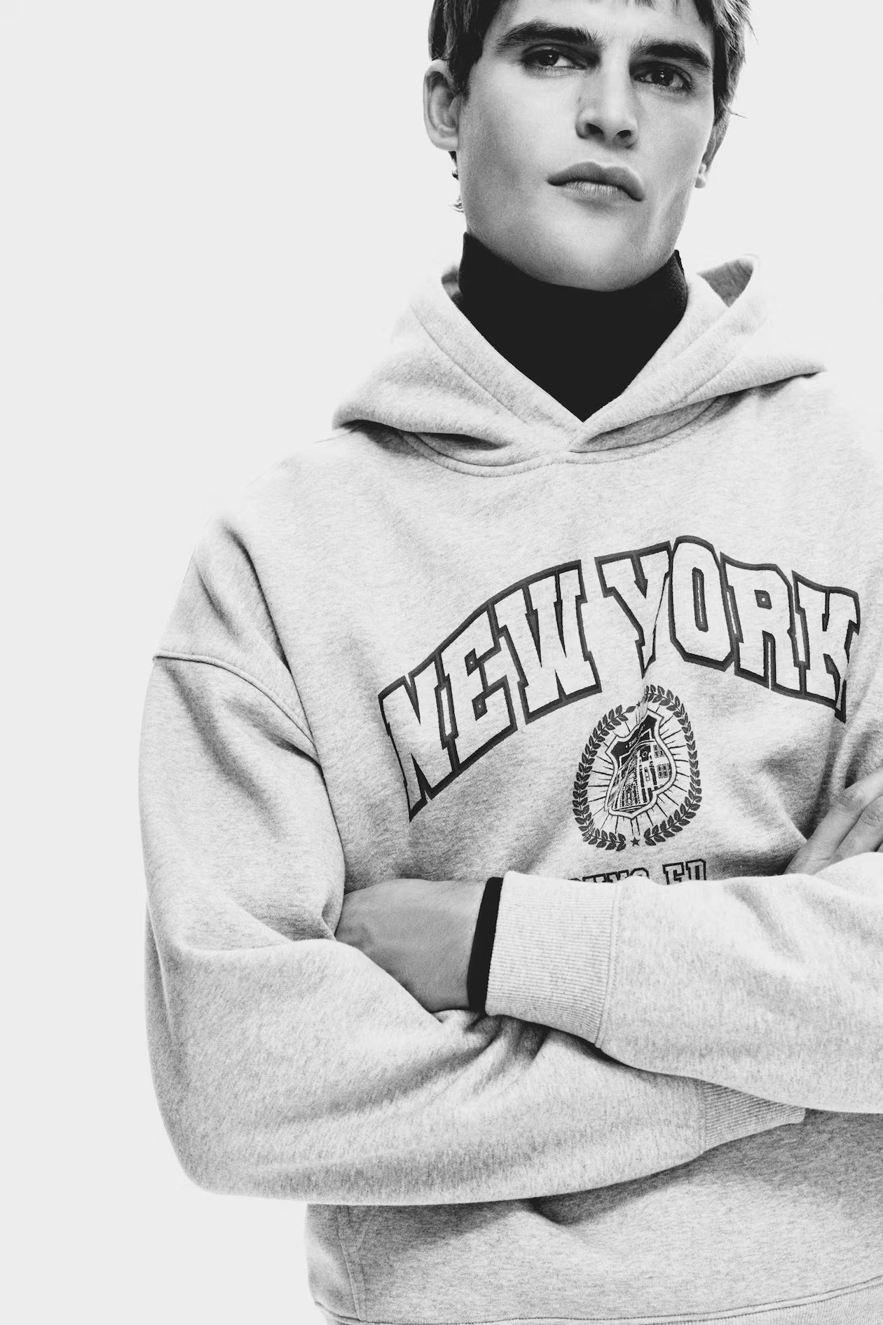 Loose Fit Printed hoodie