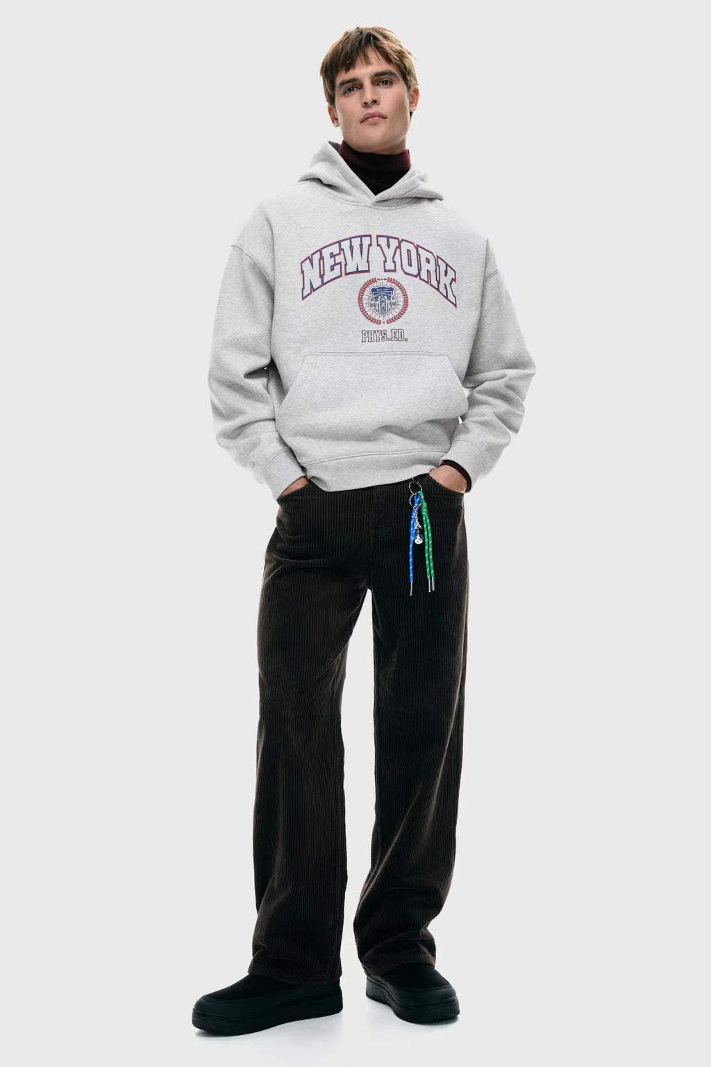 Loose Fit Printed hoodie