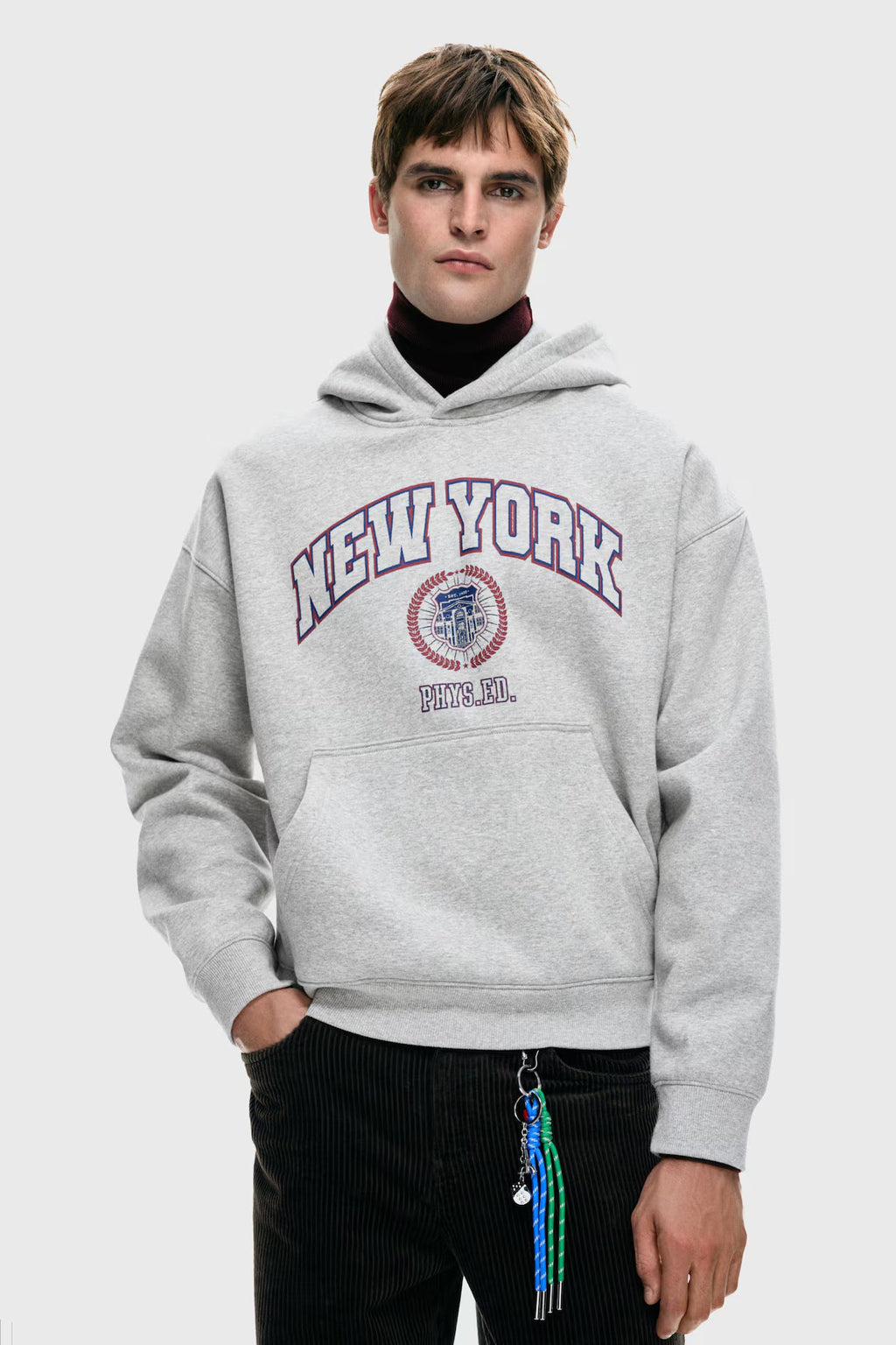 Loose Fit Printed hoodie