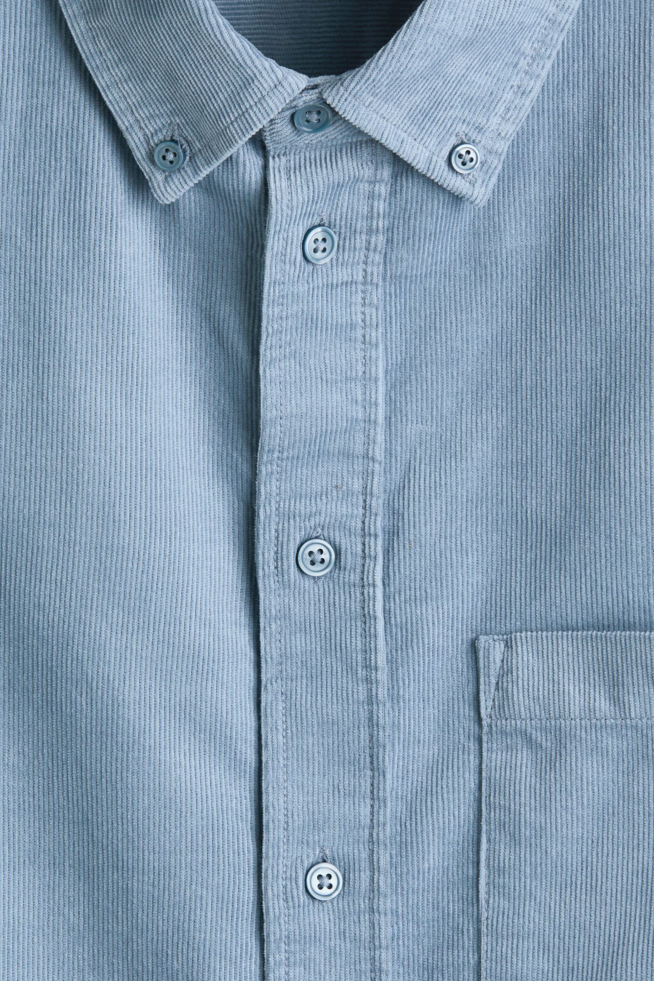Regular Fit Corduroy shirt